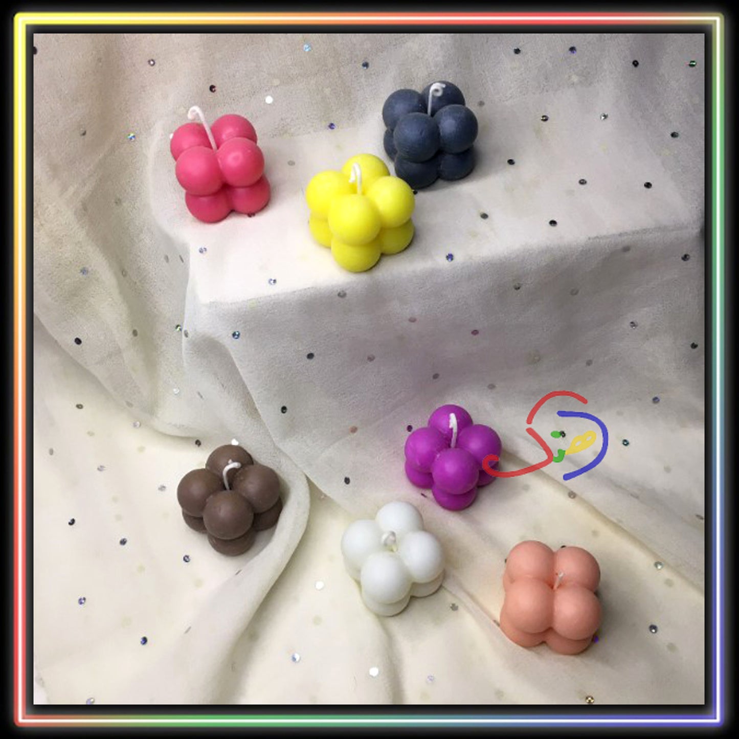 Mini Bubble Candles