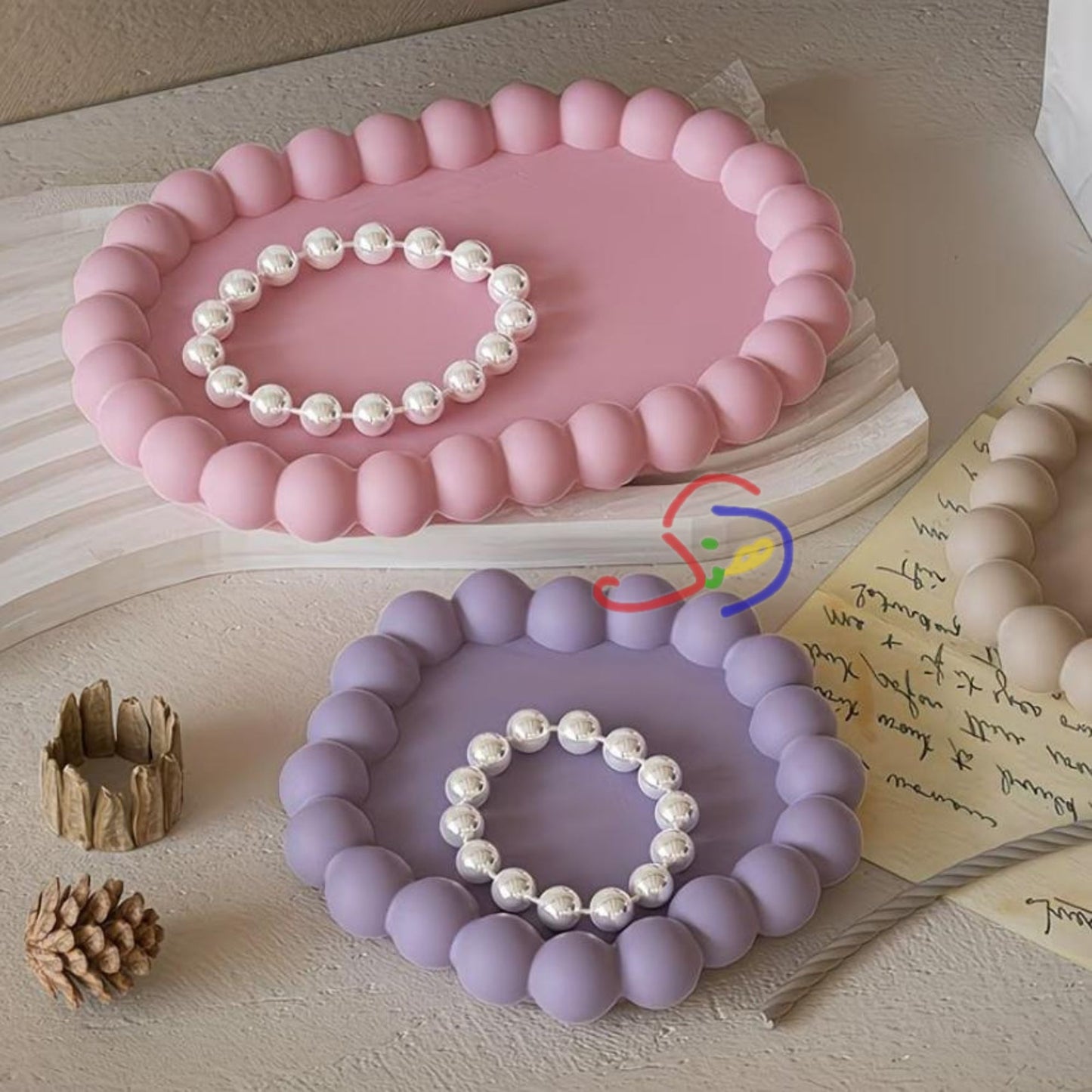 Bubble Bloom Tray