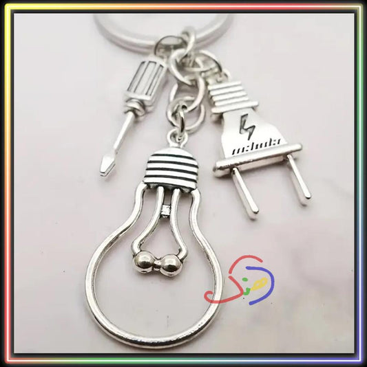 Electrician Keychain
