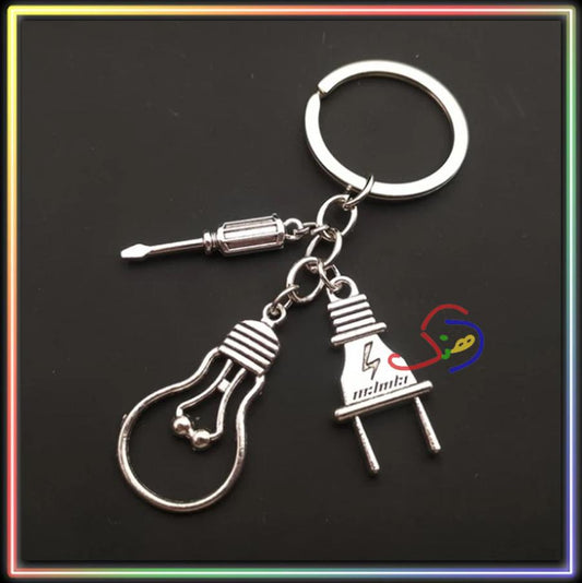 Electrician Keychain