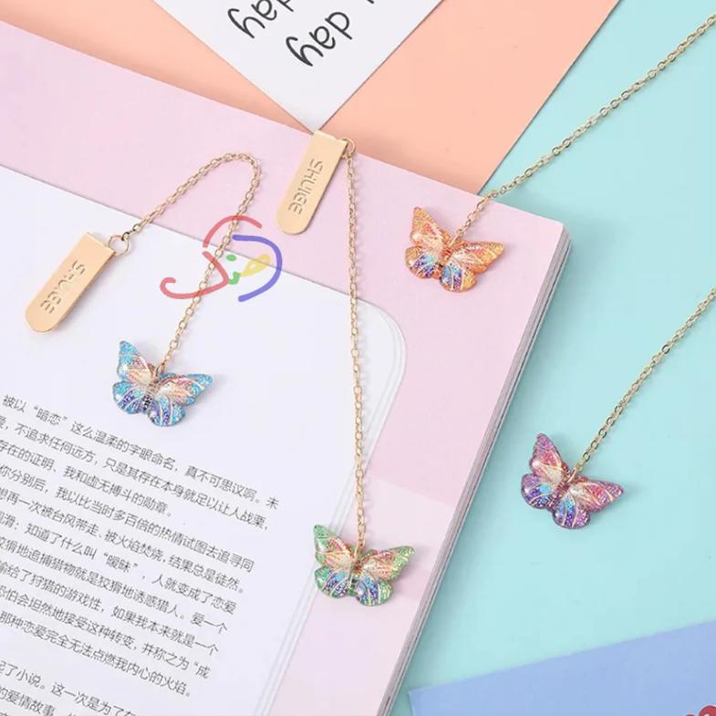 Exquisite Butterfly Bookmark
