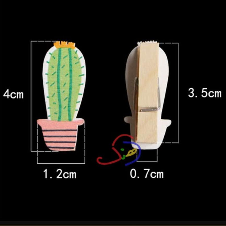 Cactus Mini Clips