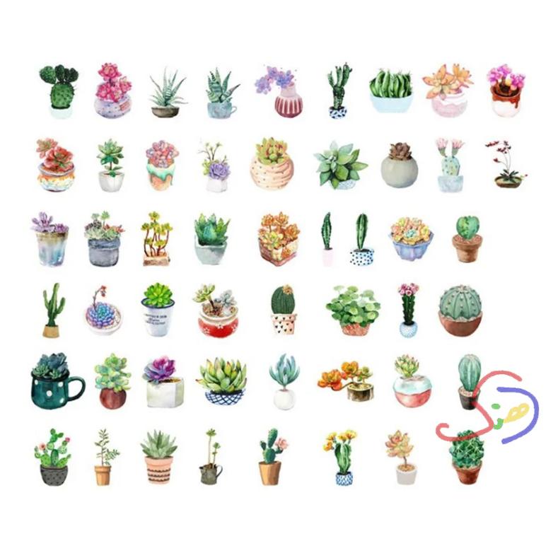 Succulent Stickers