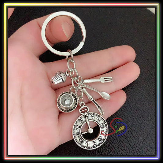 Cafe Keychain