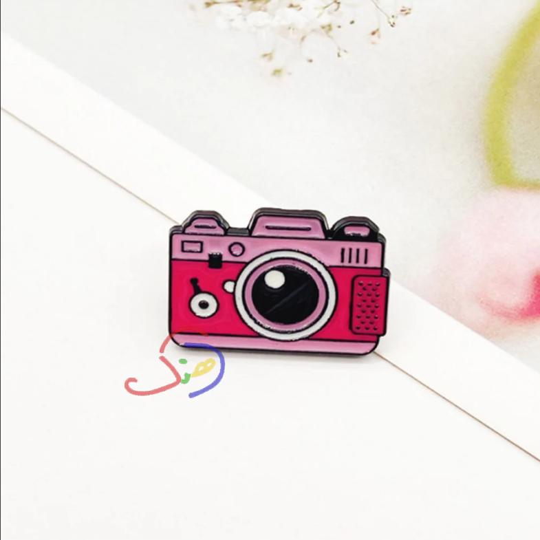 Camera Brooch