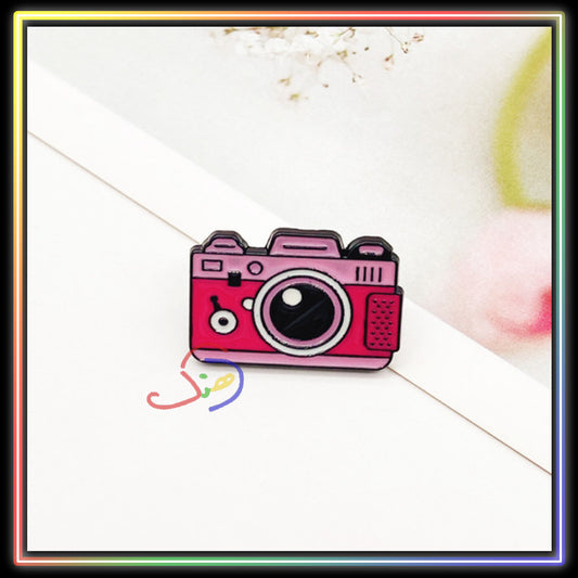 Camera Brooch
