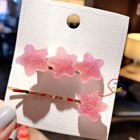 Candy Stars Hair Clips