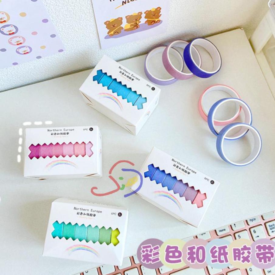 Rainbow Decorative Tapes