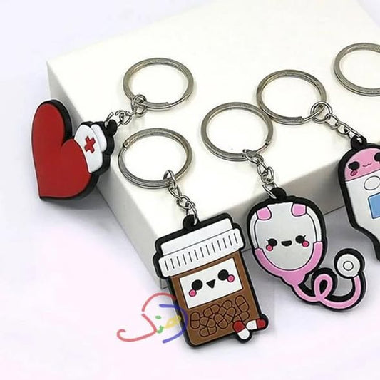 Cartoon Medical Keychain