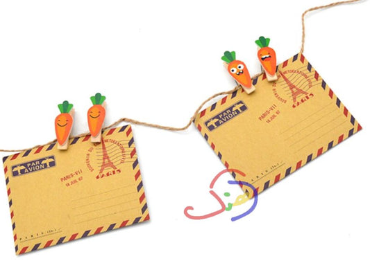 Cute Carrots Mini Clips