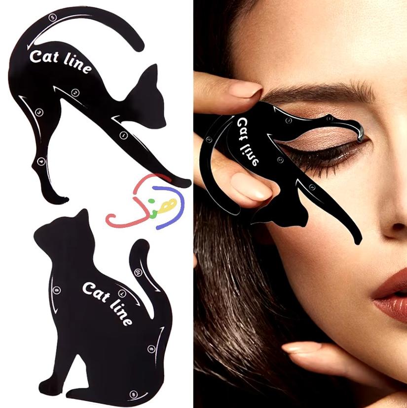 Cat Style Eyeliner Stencils
