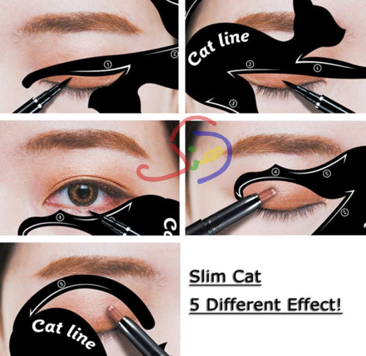 Cat Style Eyeliner Stencils