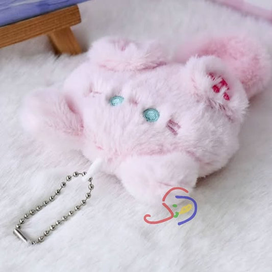 Plush Cat Keychain