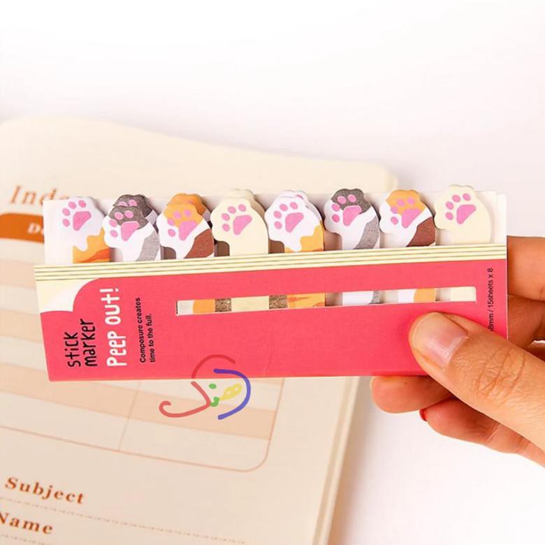 Kawaii Sticky Bookmarks