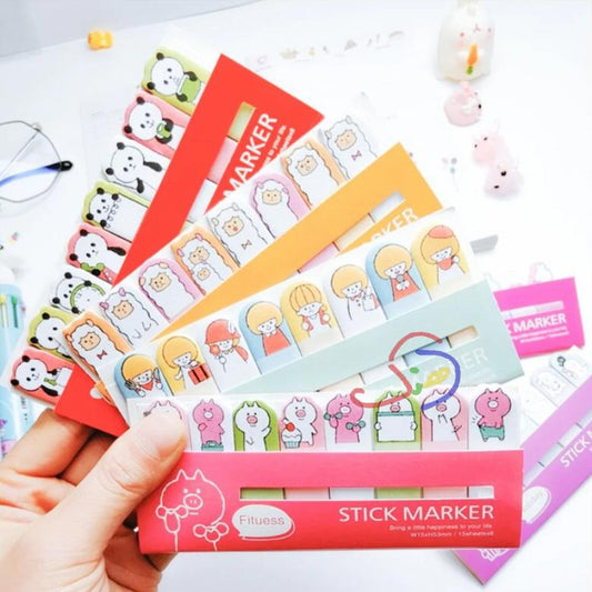 Kawaii Sticky Bookmarks