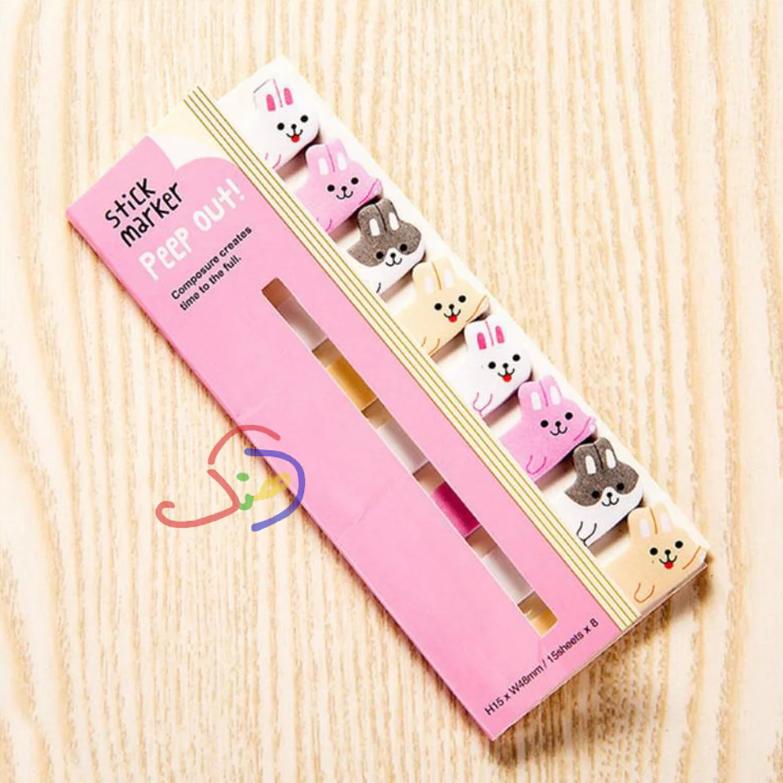 Kawaii Sticky Bookmarks