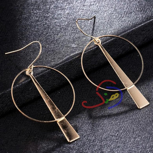 Geometric Hoop Earrings