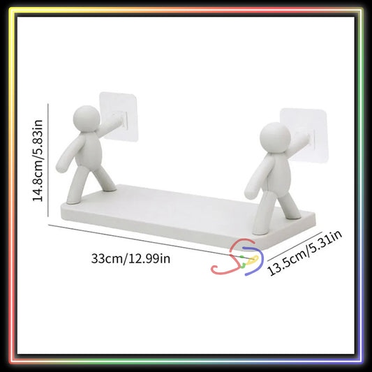 Creative Bathroom Rack