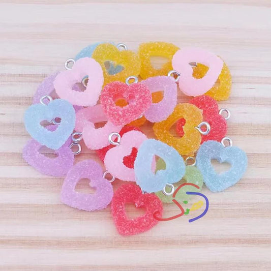 Heart Candy Charms (hollow)