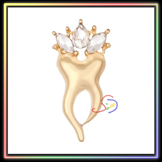Royal Tooth Brooch