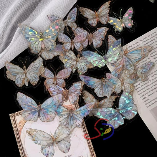 Crystal Butterfly Stickers