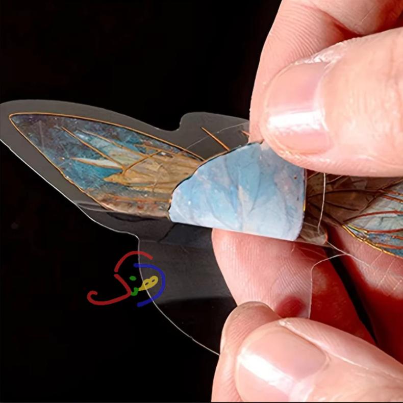 Crystal Butterfly Stickers