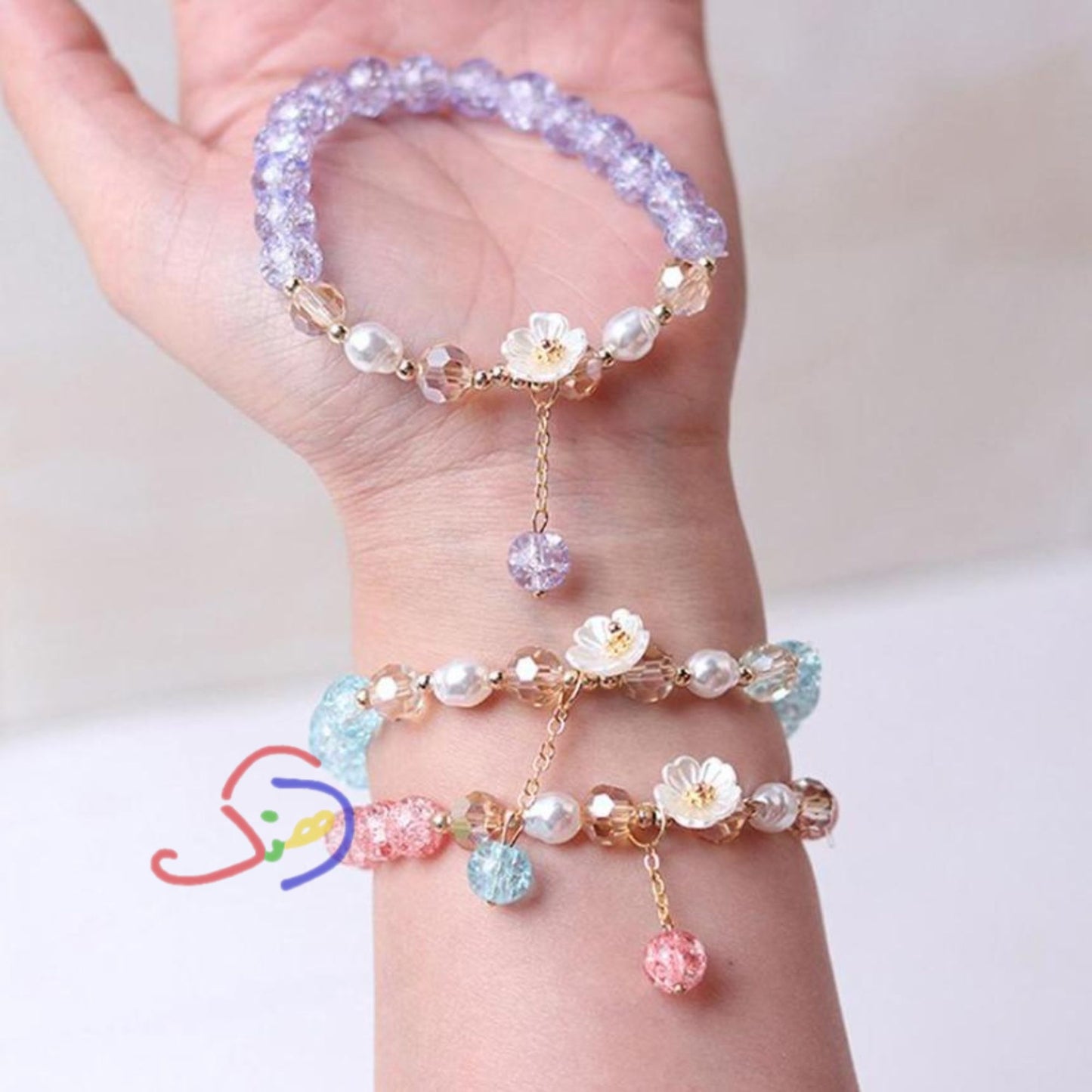 Crystal Beads Bracelet