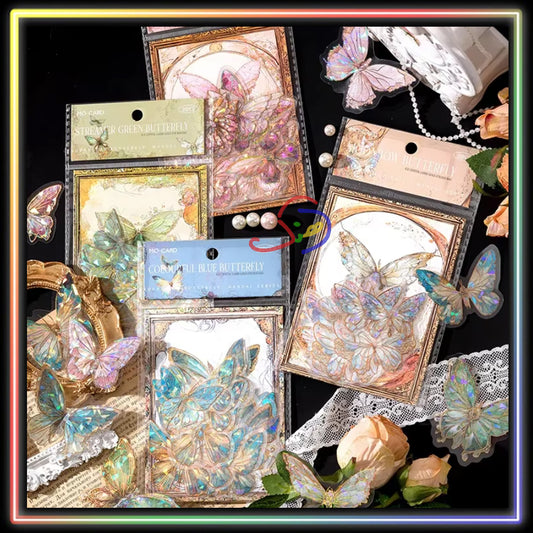 Crystal Butterfly Stickers