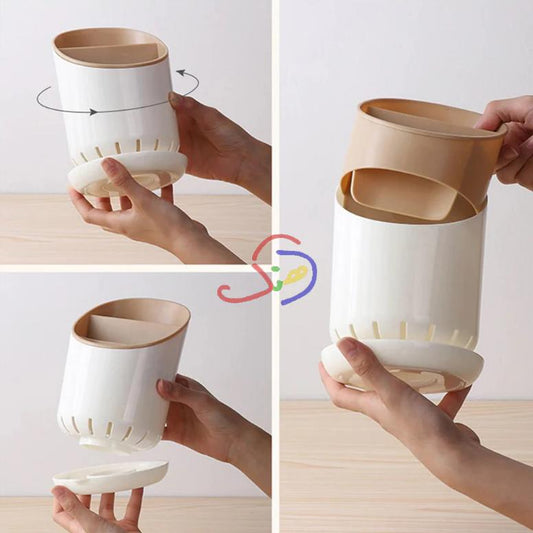 Cutlery Stand with Water Drainer