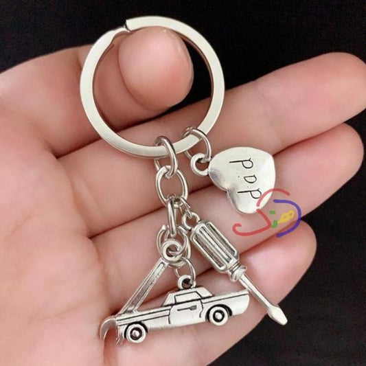 New Dad Keychain