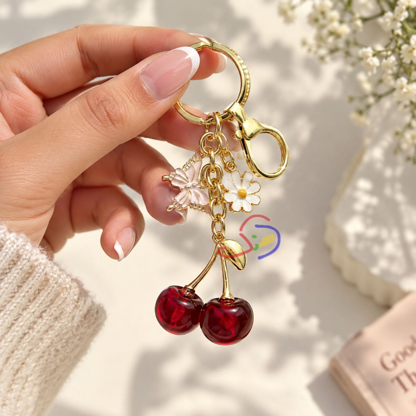 Daisy Cherry Charm
