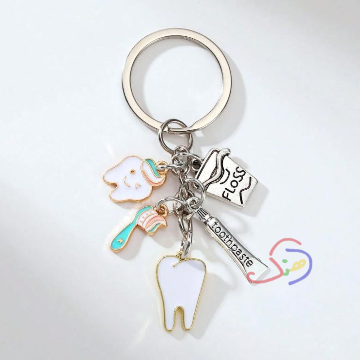 Happy Dentist Keychain