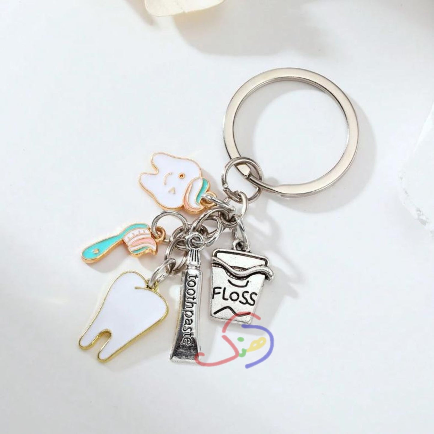 Happy Dentist Keychain