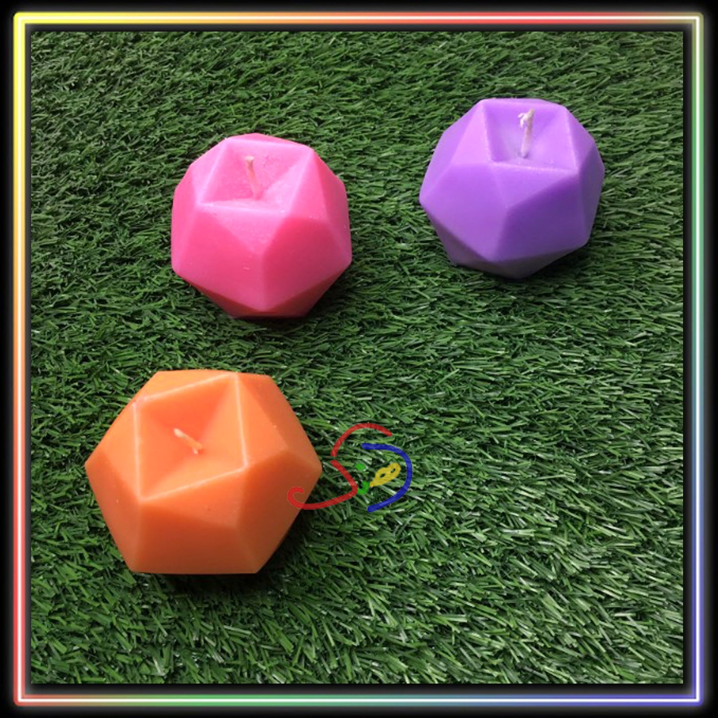 Geometric Candle