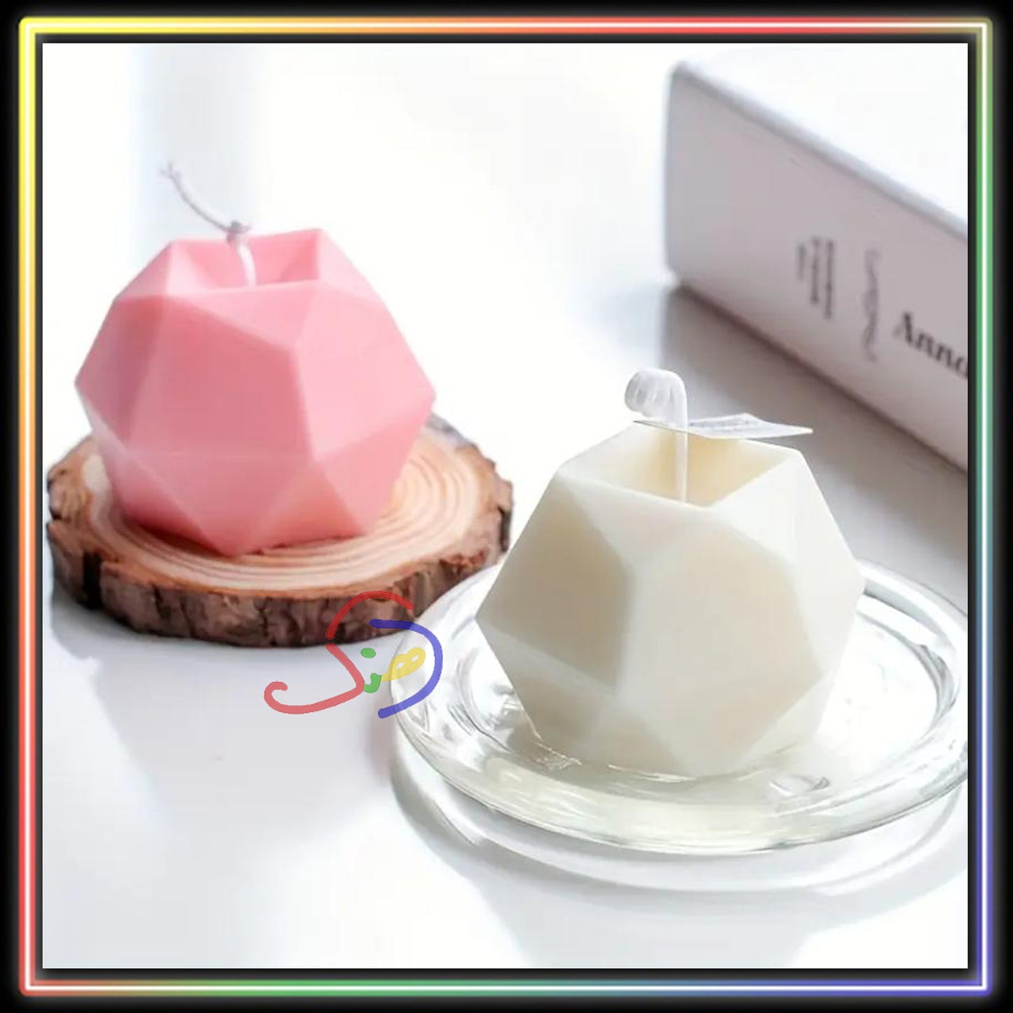 Geometric Candle