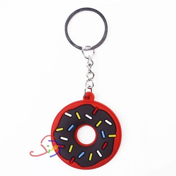Donut Keychain