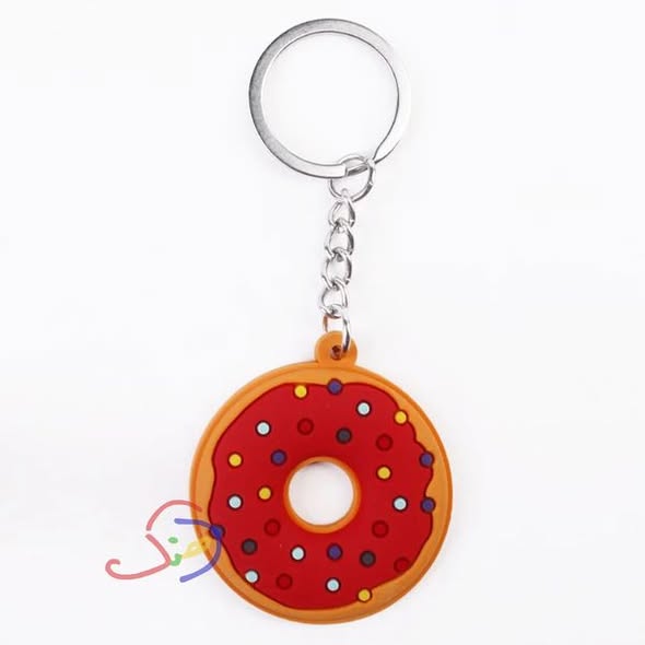 Donut Keychain