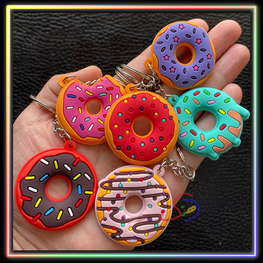 Donut Keychain