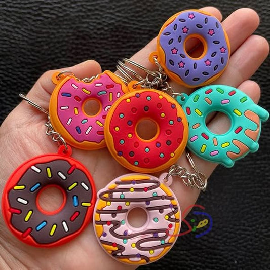 Donut Keychain