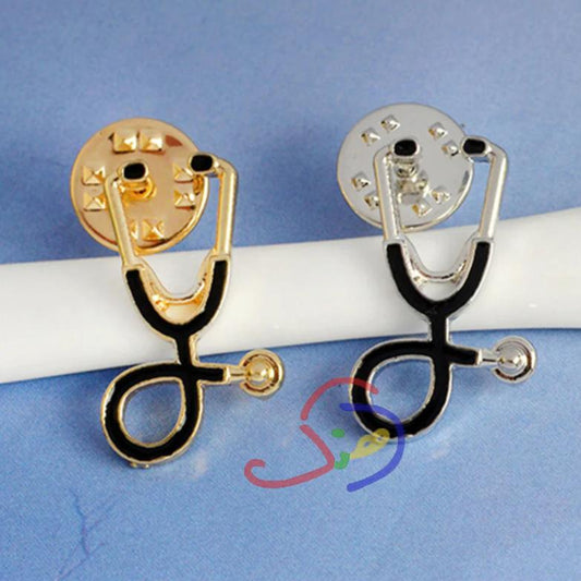 Dr. Brooch (Enamel Pin)