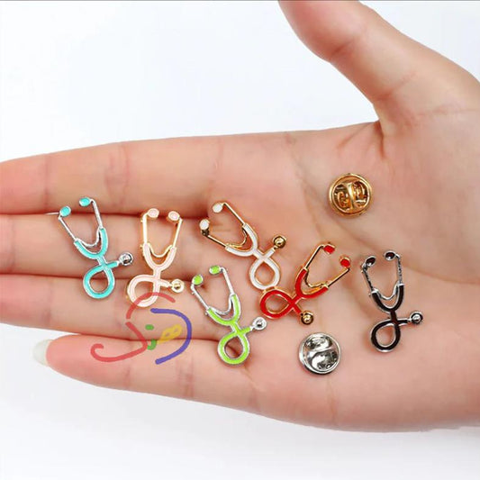 Dr. Brooch (Enamel Pin)