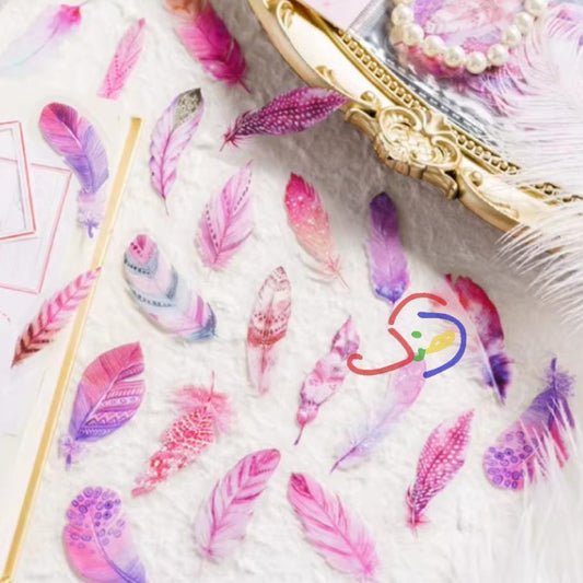 Feather Stickers