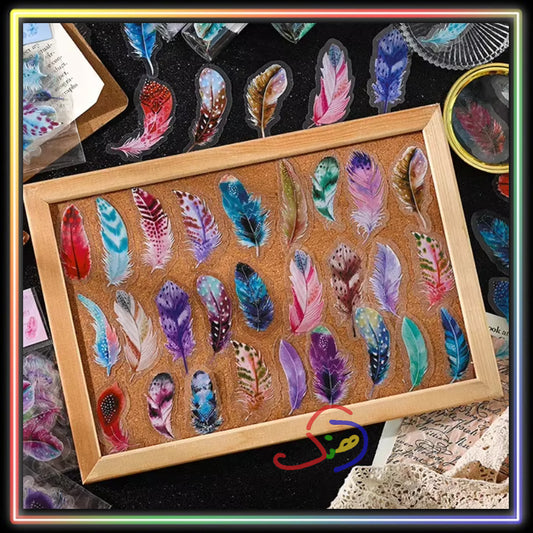 Feather Stickers