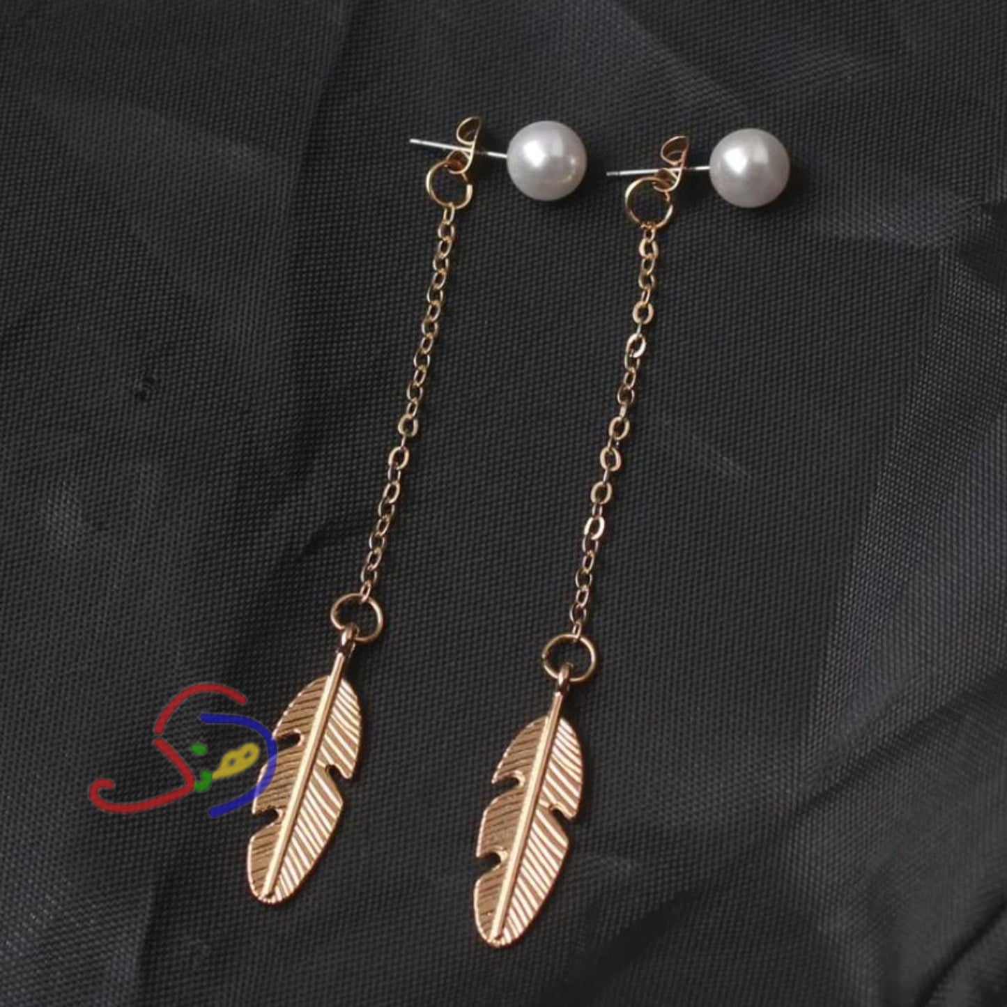 Long Feather Earrings