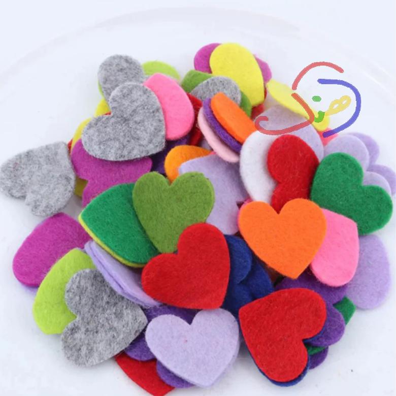 Felt Hearts (Small)