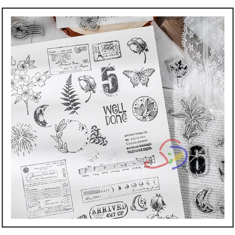 Transparent Stamps (Best Wishes)