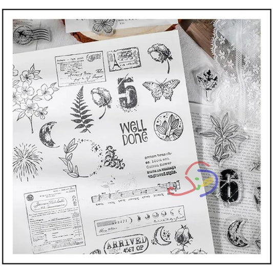 Transparent Stamps (Best Wishes)