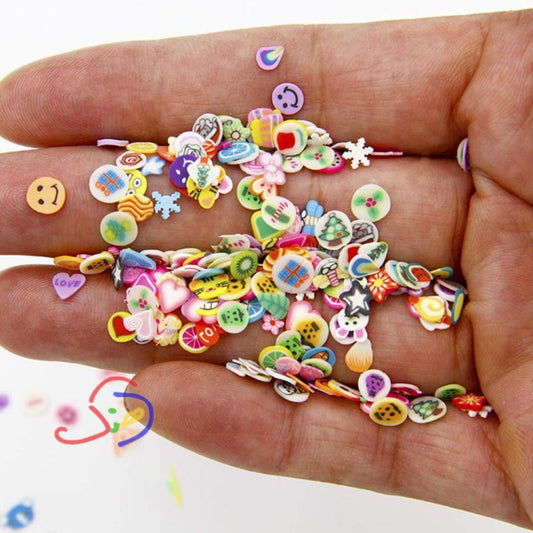 Fimo Slices for Nail Art