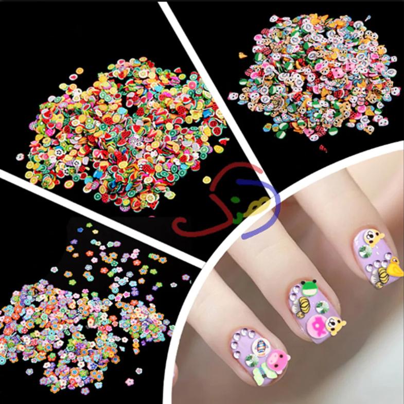 Fimo Slices for Nail Art