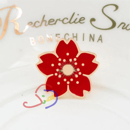 Flower Brooch Pin